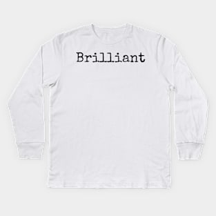 Simply Brilliant Kids Long Sleeve T-Shirt